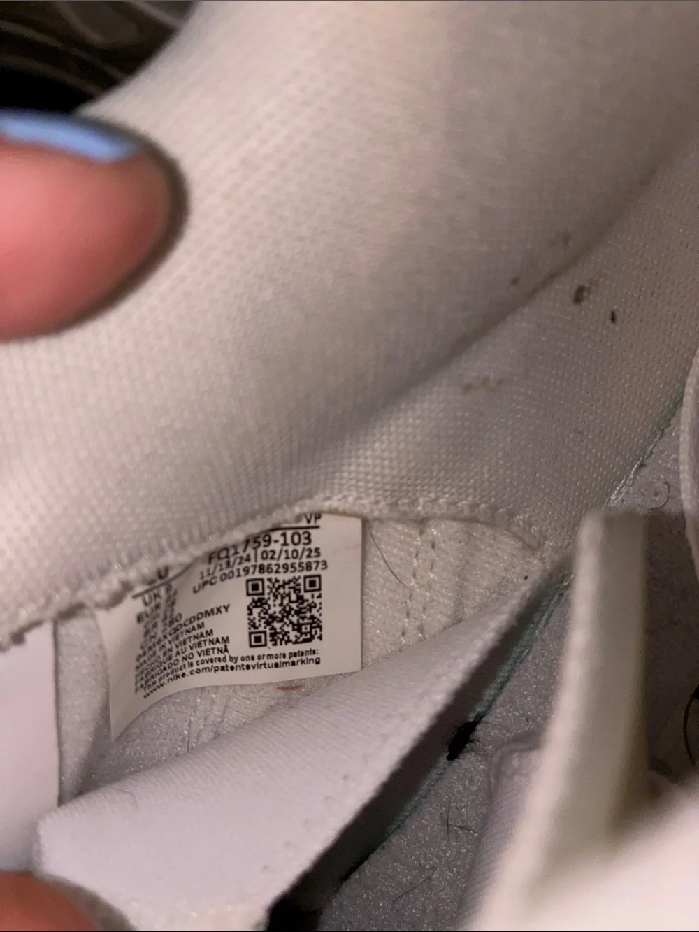 Jordan Spizike Low White Metallic Silver Barely Blue Neutral Grey